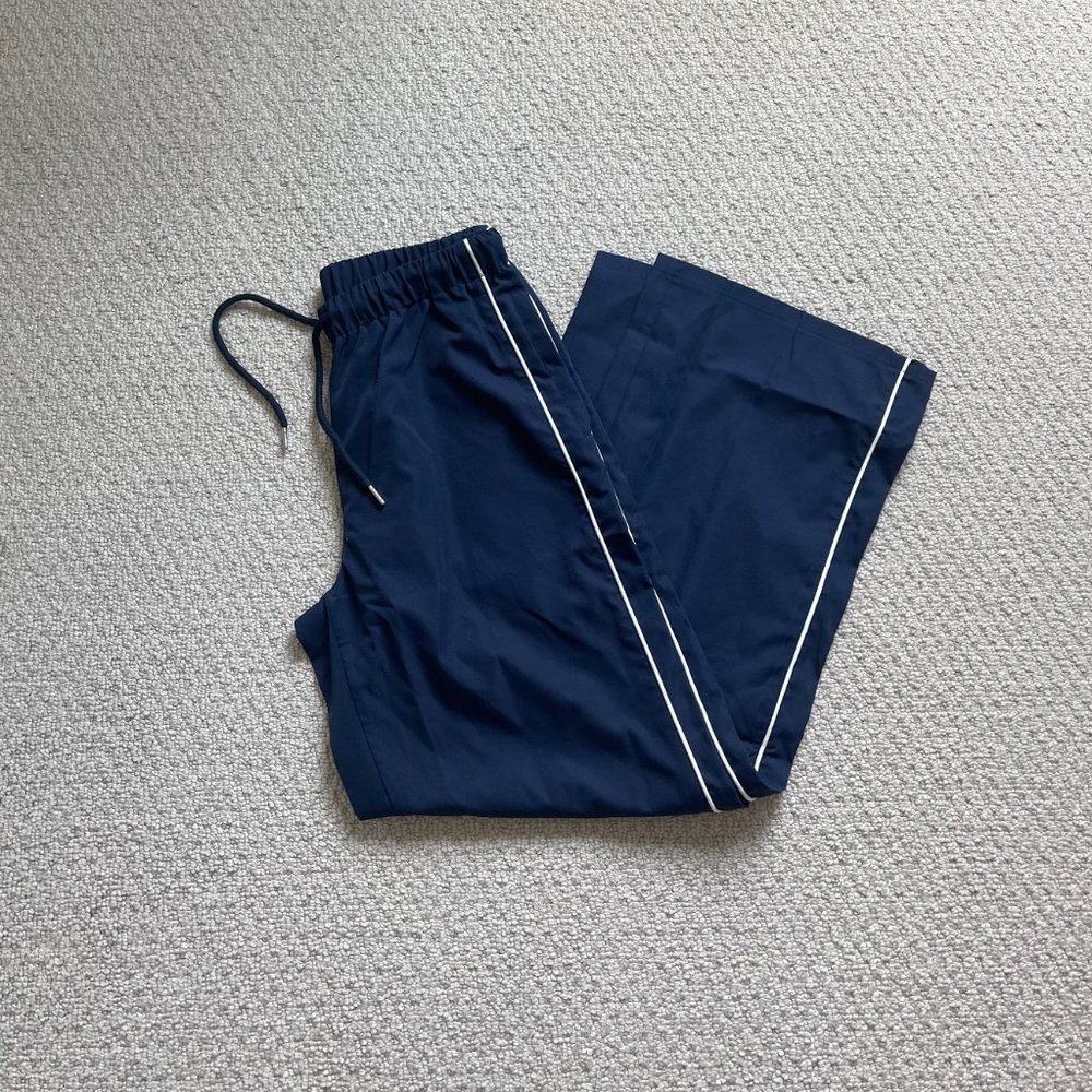 Navy Track Pants